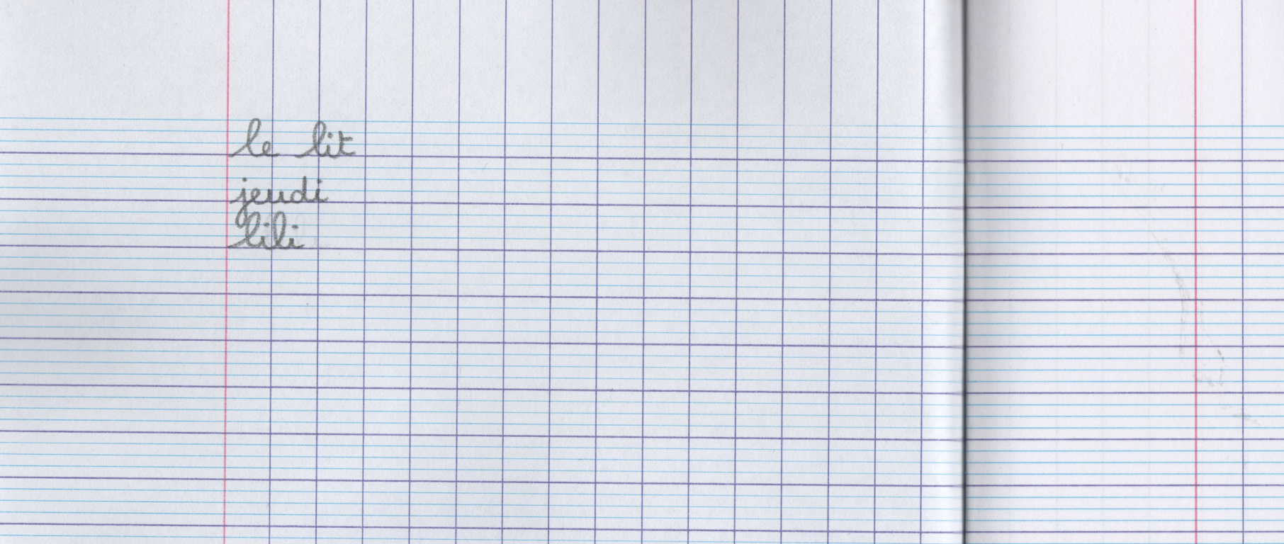Quelles lignes pour apprendre à écrire ? Educ